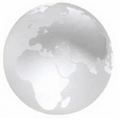 Glass Globe Paper Weight (2 1/2" Diameter)